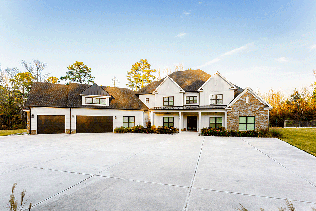 White Oak floorplan elevation — Hornet Homes